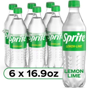 Sprite Lemon Lime Soda Pop, 16.9 fl oz, 6 Pack Bottles